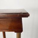 Piedistallo in legno e ottone, metà 1800 ca.