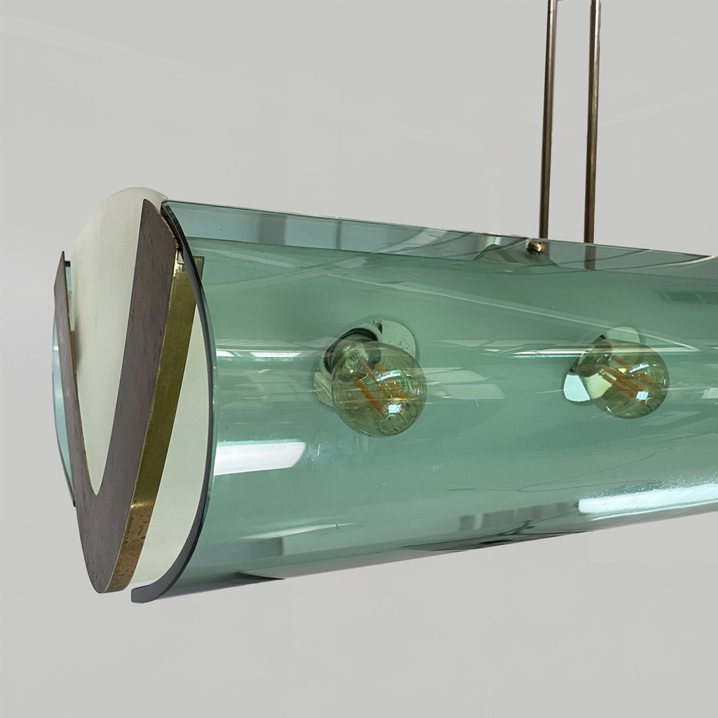 Lampadario 2296 di Max Ingrand per Fontana Arte, 1950 ca.