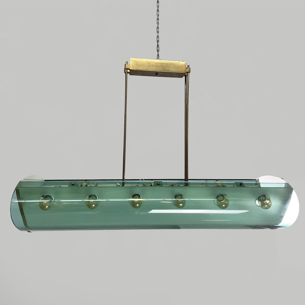 Lampadario 2296 di Max Ingrand per Fontana Arte, 1950 ca.