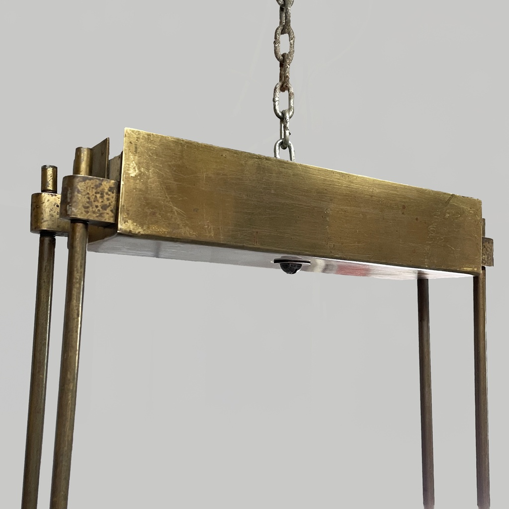 Lampadario 2296 di Max Ingrand per Fontana Arte, 1950 ca.