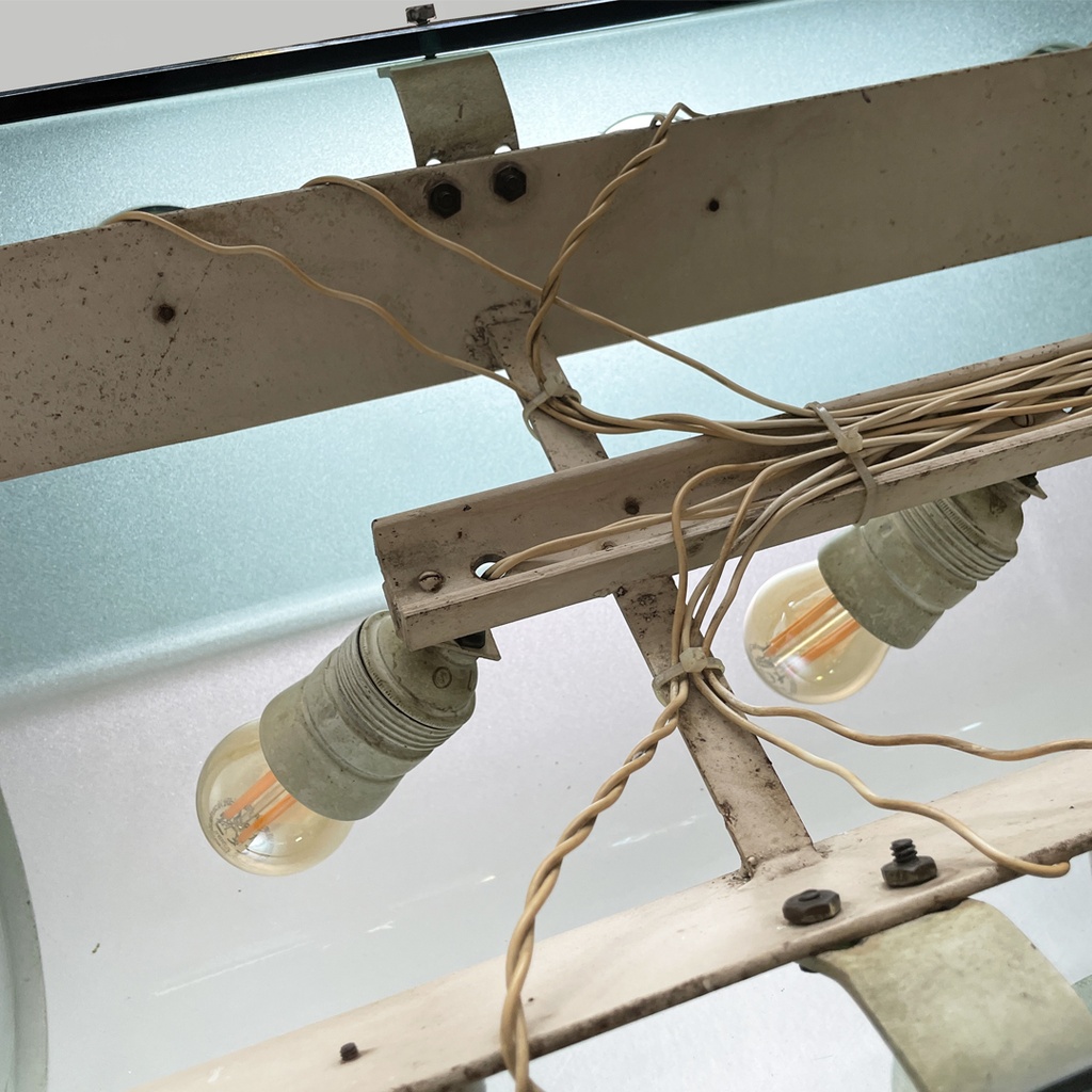 Lampadario 2296 di Max Ingrand per Fontana Arte, 1950 ca.