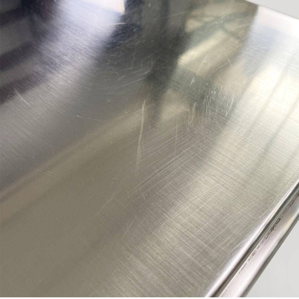 Tavolo da caffè in metallo, 1970 ca.