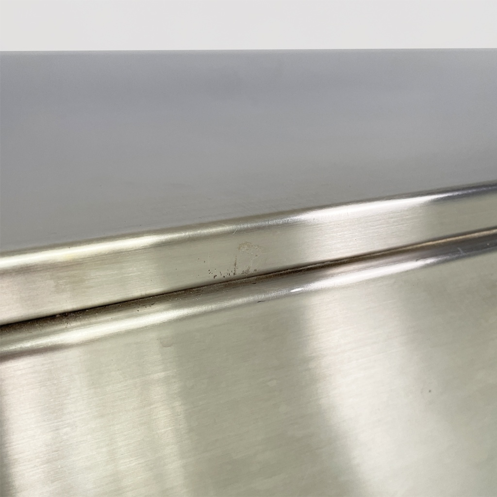 Tavolo da caffè in metallo, 1970 ca.