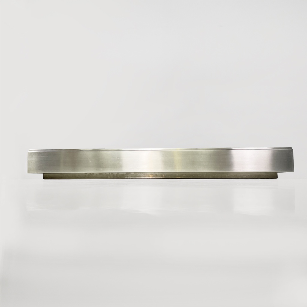 Tavolo da caffè in metallo, 1970 ca.