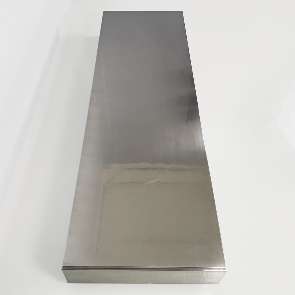 Tavolo da caffè in metallo, 1970 ca.