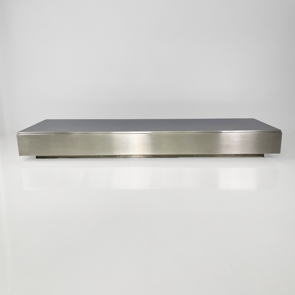 Tavolo da caffè in metallo, 1970 ca.