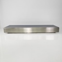 Tavolo da caffè in metallo, 1970 ca.