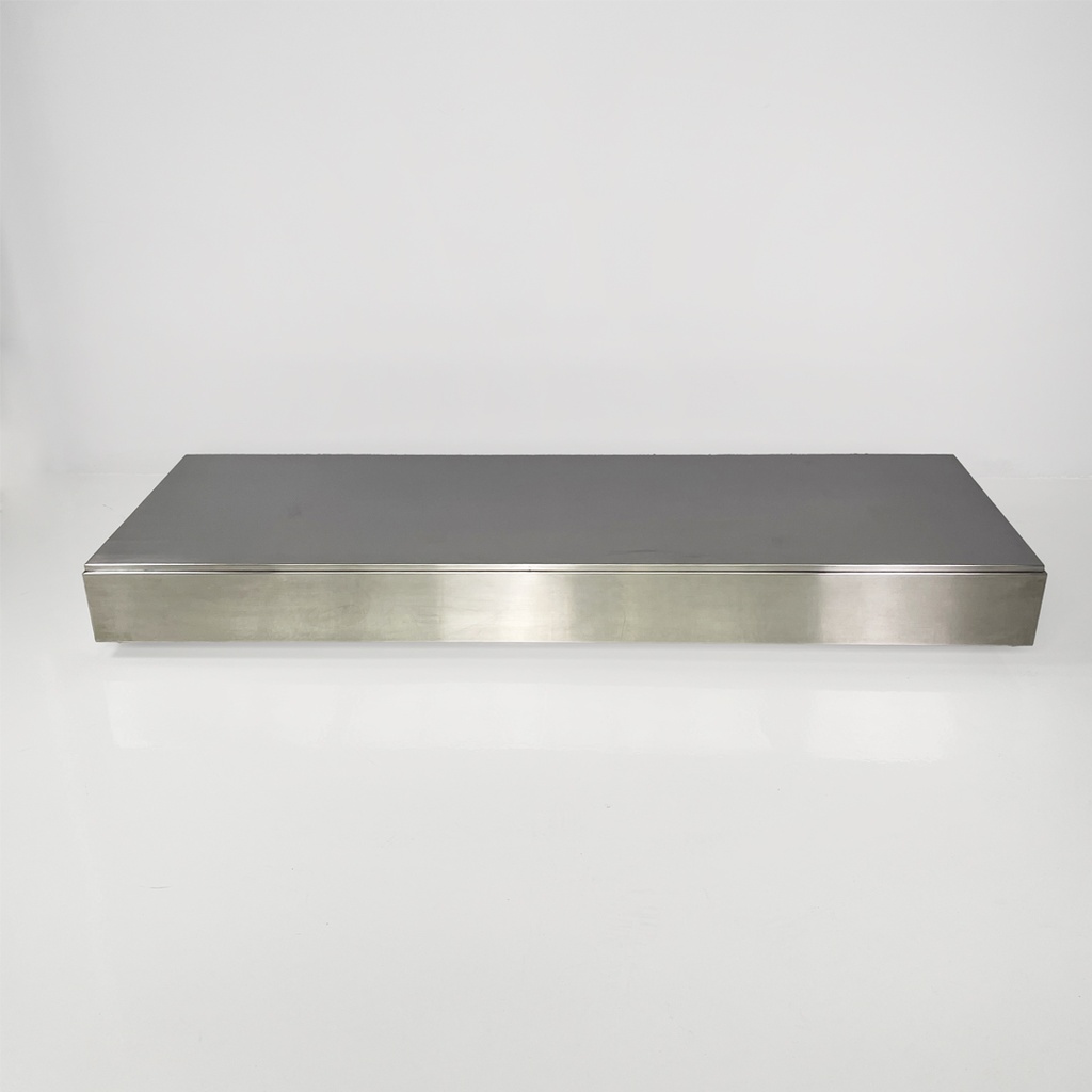 Tavolo da caffè in metallo, 1970 ca.