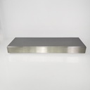 Tavolo da caffè in metallo, 1970 ca.