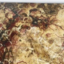 Consolle in legno dorato con decori, 1700 ca.