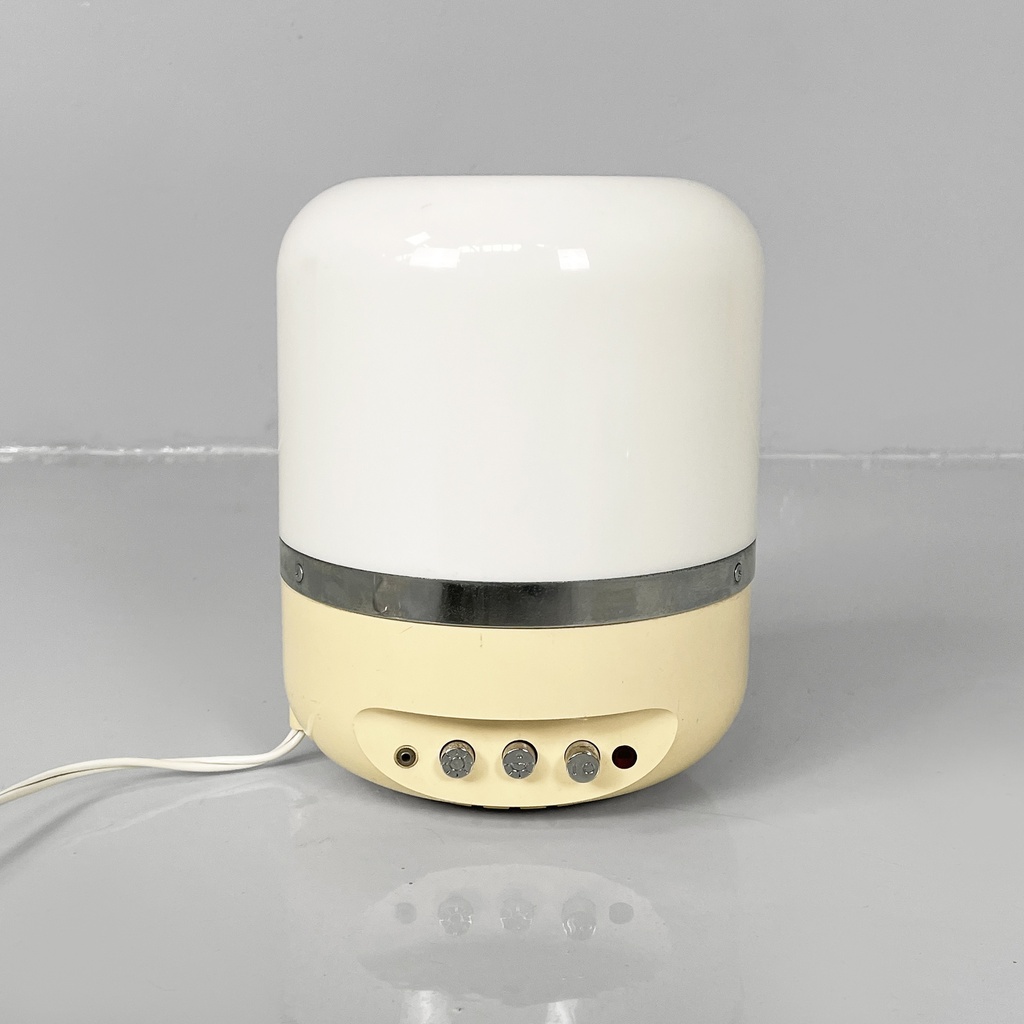 Lampada da tavolo radio di Adriano Rampoldi per Europhon, 1970 ca.