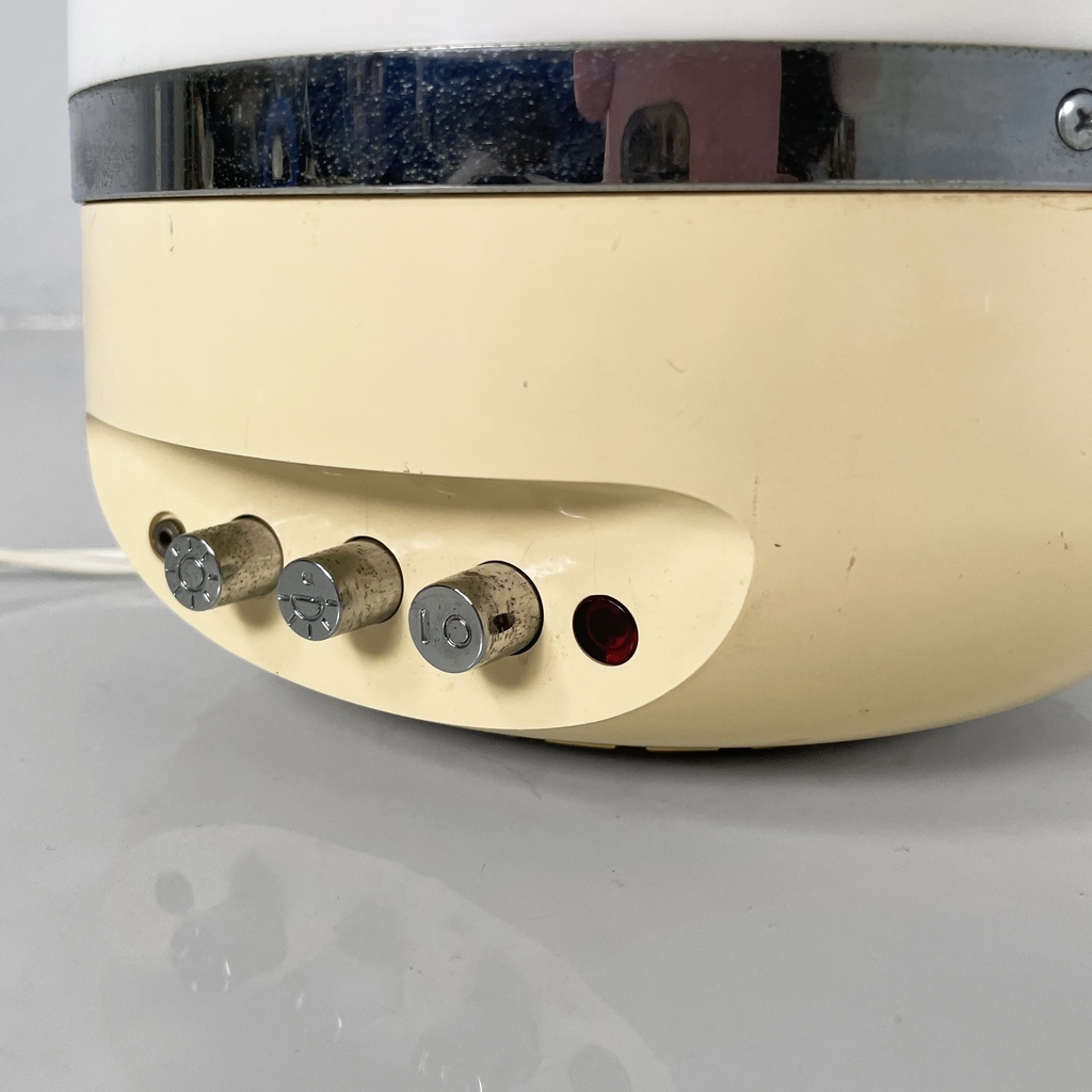 Lampada da tavolo radio di Adriano Rampoldi per Europhon, 1970 ca.