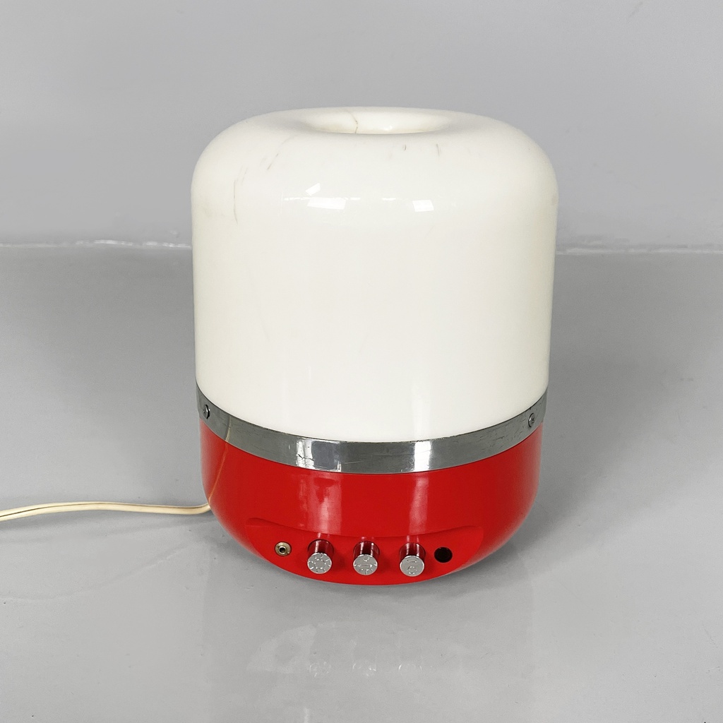 Lampada da tavolo radio di Adriano Rampoldi per Europhon, 1970 ca.