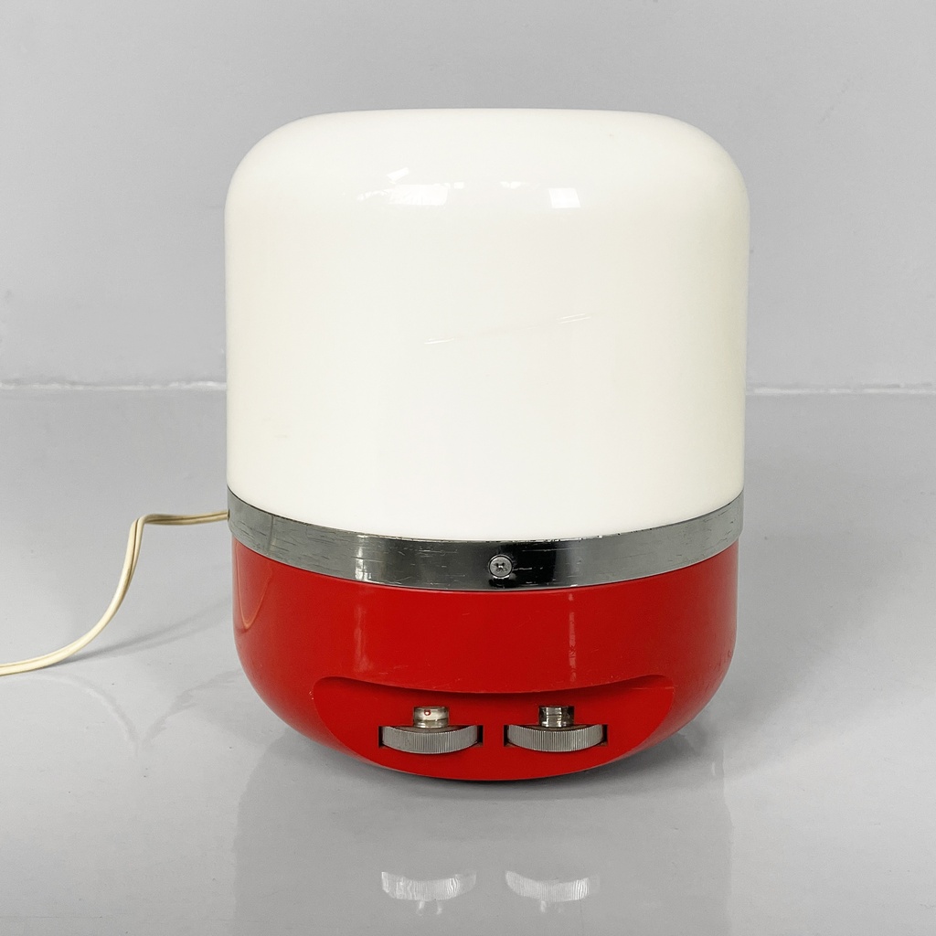 Lampada da tavolo radio di Adriano Rampoldi per Europhon, 1970 ca.