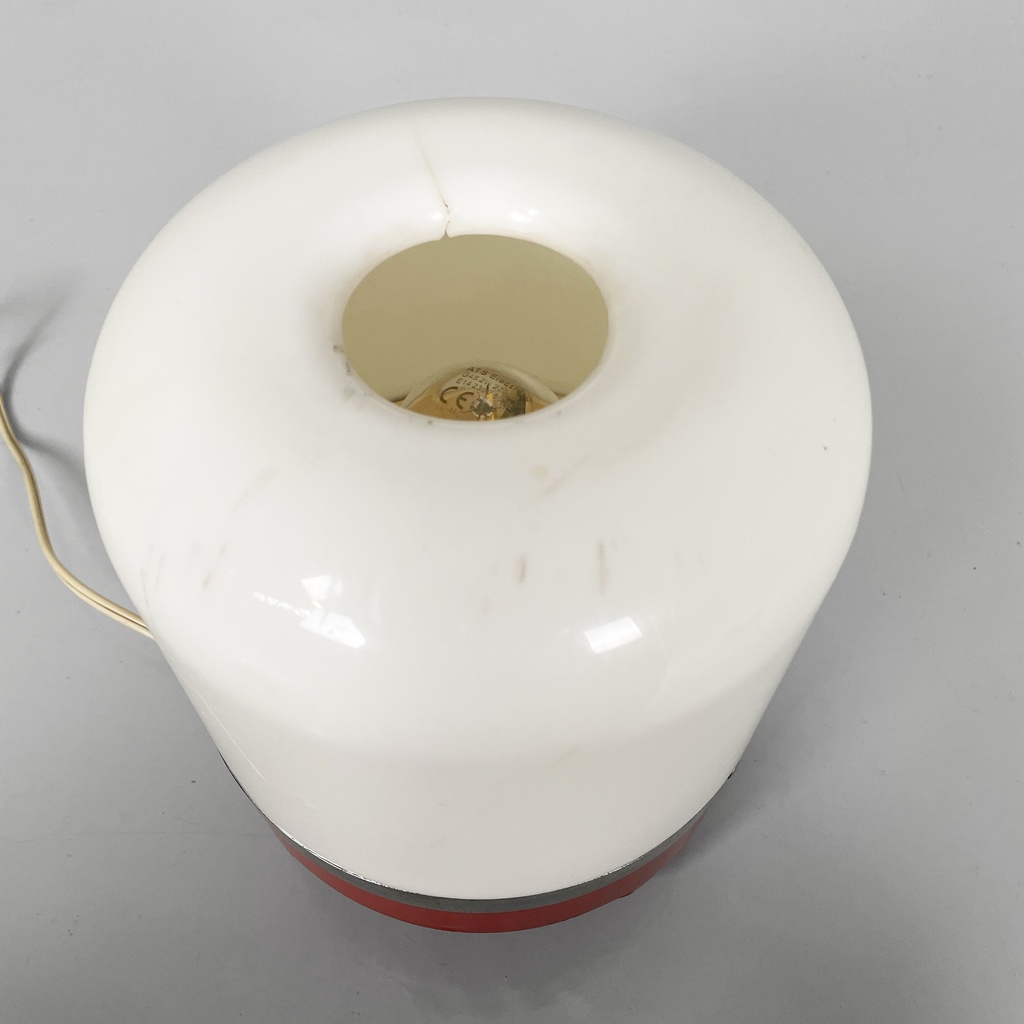 Lampada da tavolo radio di Adriano Rampoldi per Europhon, 1970 ca.