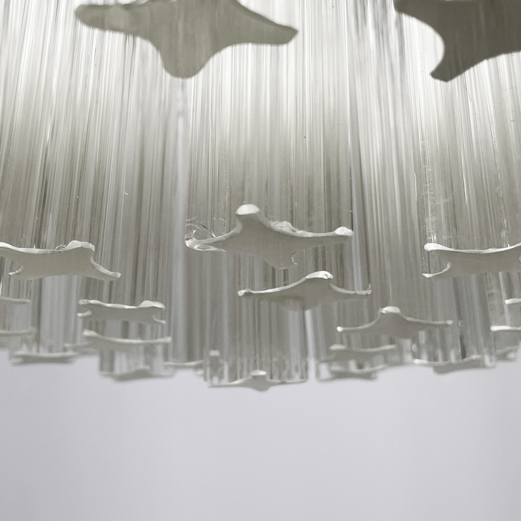 Lampadario di Murano Due, 1970 ca.