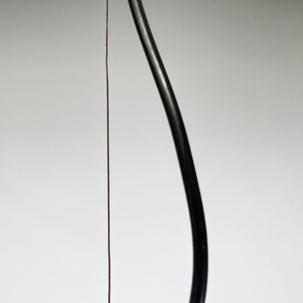 Lampadario in vetro opalino, 1950 ca.