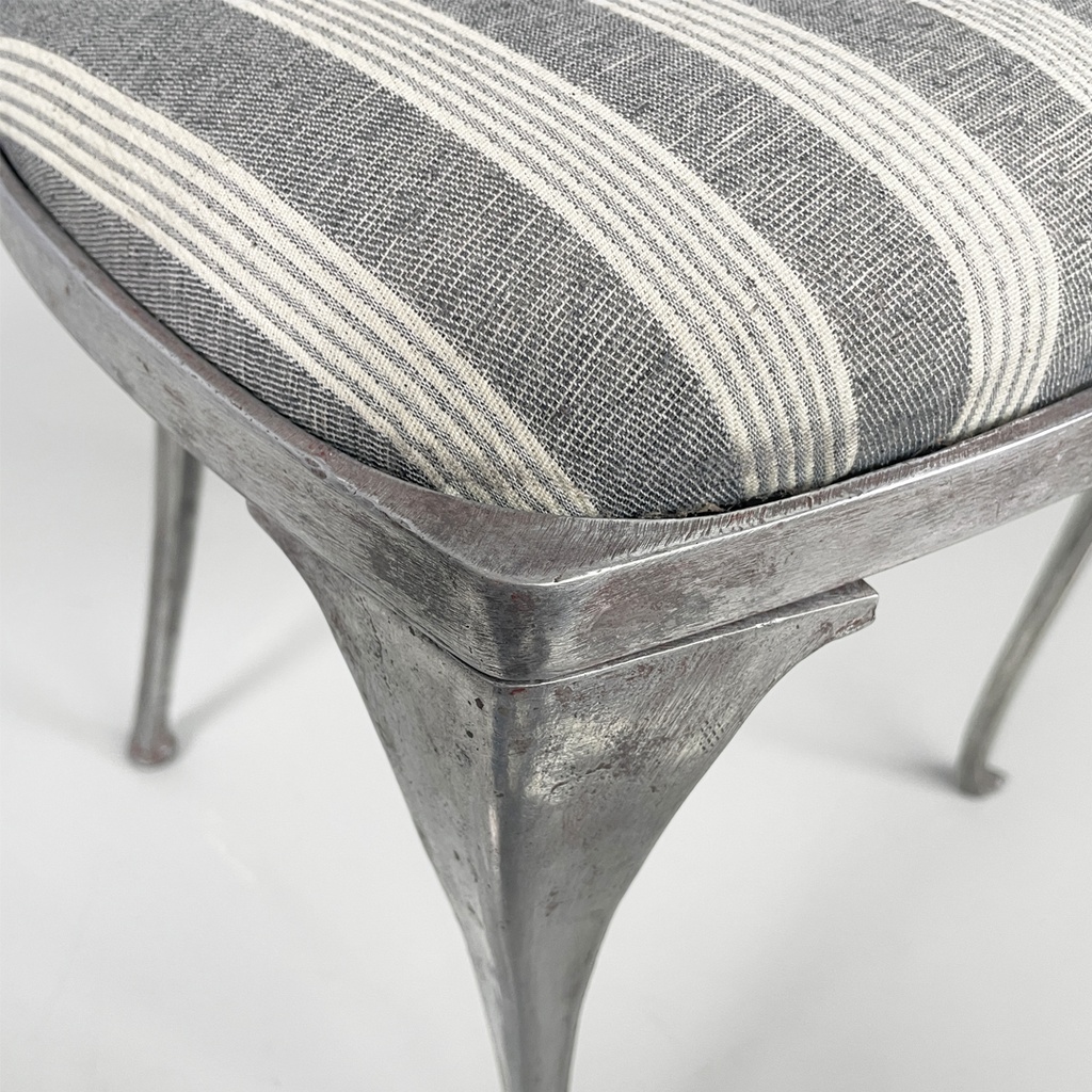 Sedie in tessuto e metallo di Palladio, 1950 ca.