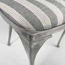 Sedie in tessuto e metallo di Palladio, 1950 ca.