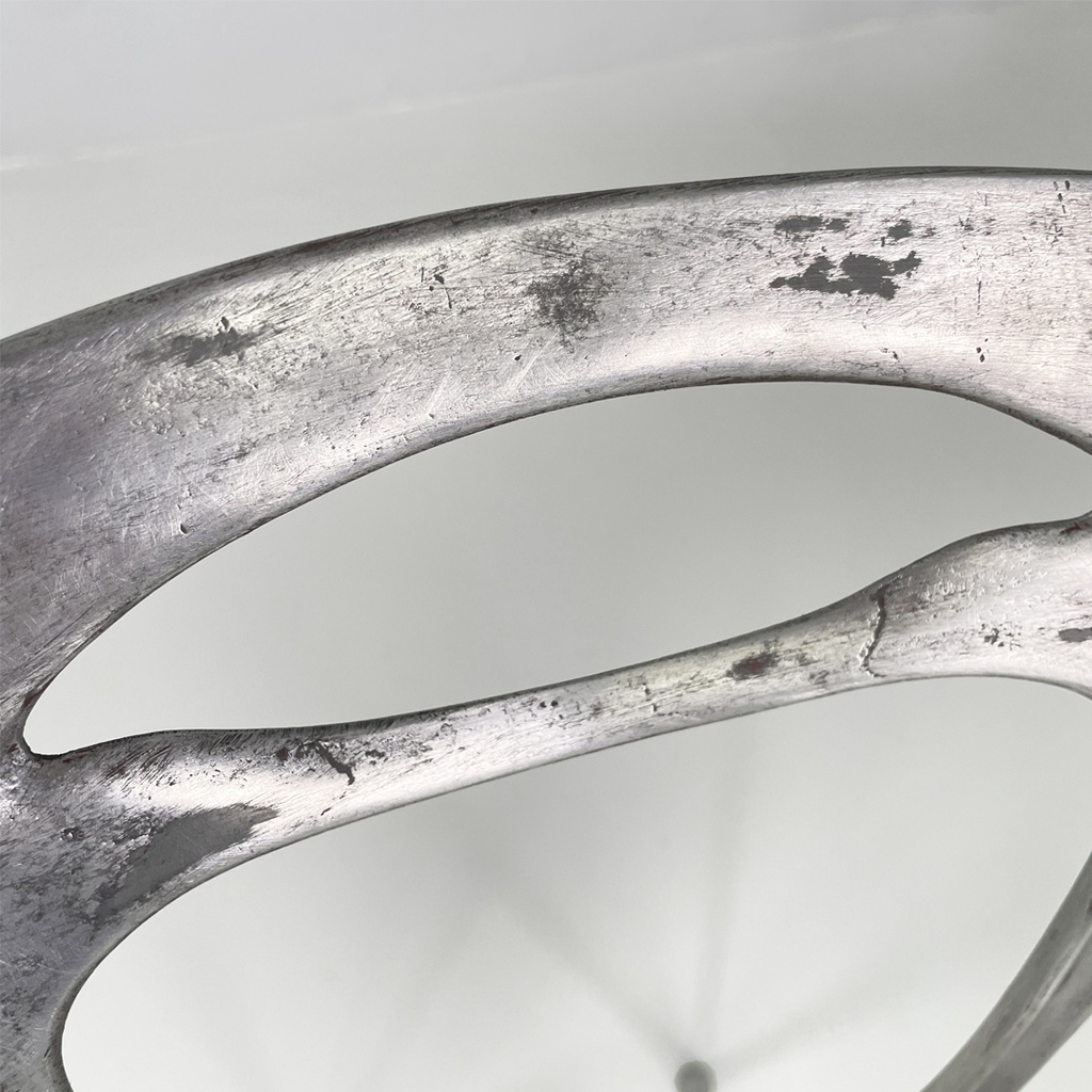 Sedie in tessuto e metallo di Palladio, 1950 ca.