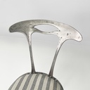 Sedie in tessuto e metallo di Palladio, 1950 ca.