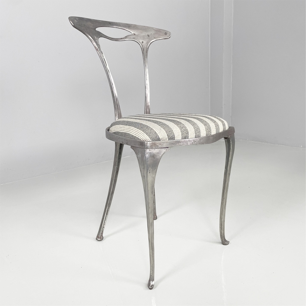 Sedie in tessuto e metallo di Palladio, 1950 ca.