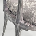 Sedie in tessuto e metallo di Palladio, 1950 ca.