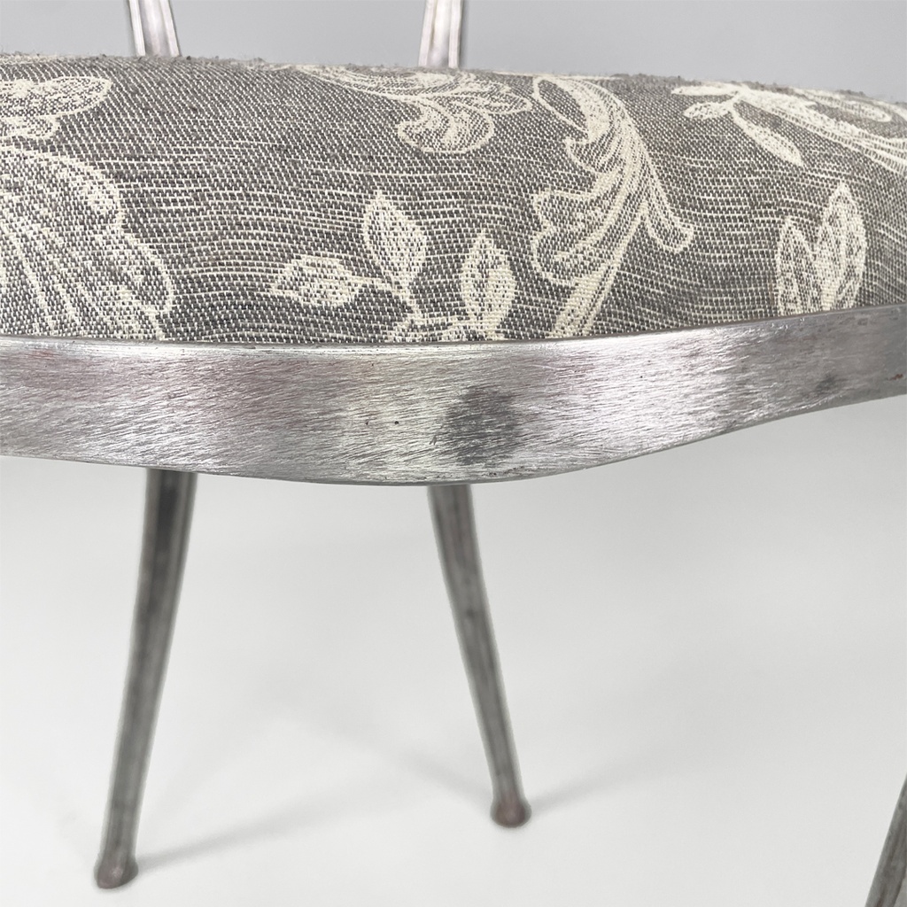 Sedie in tessuto e metallo di Palladio, 1950 ca.