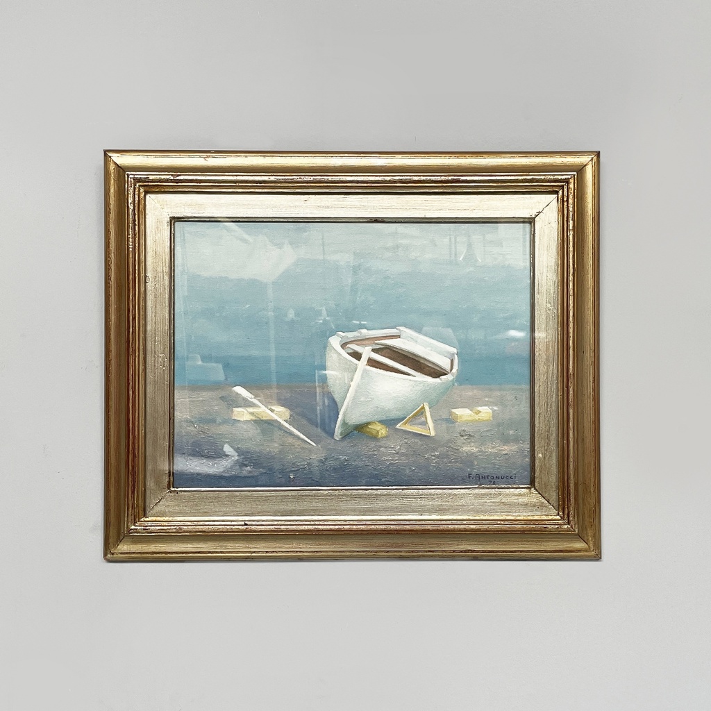 Quadro di barca ad olio, 1978