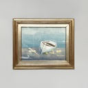Quadro di barca ad olio, 1978