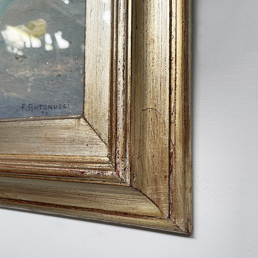 Quadro di barca ad olio, 1978