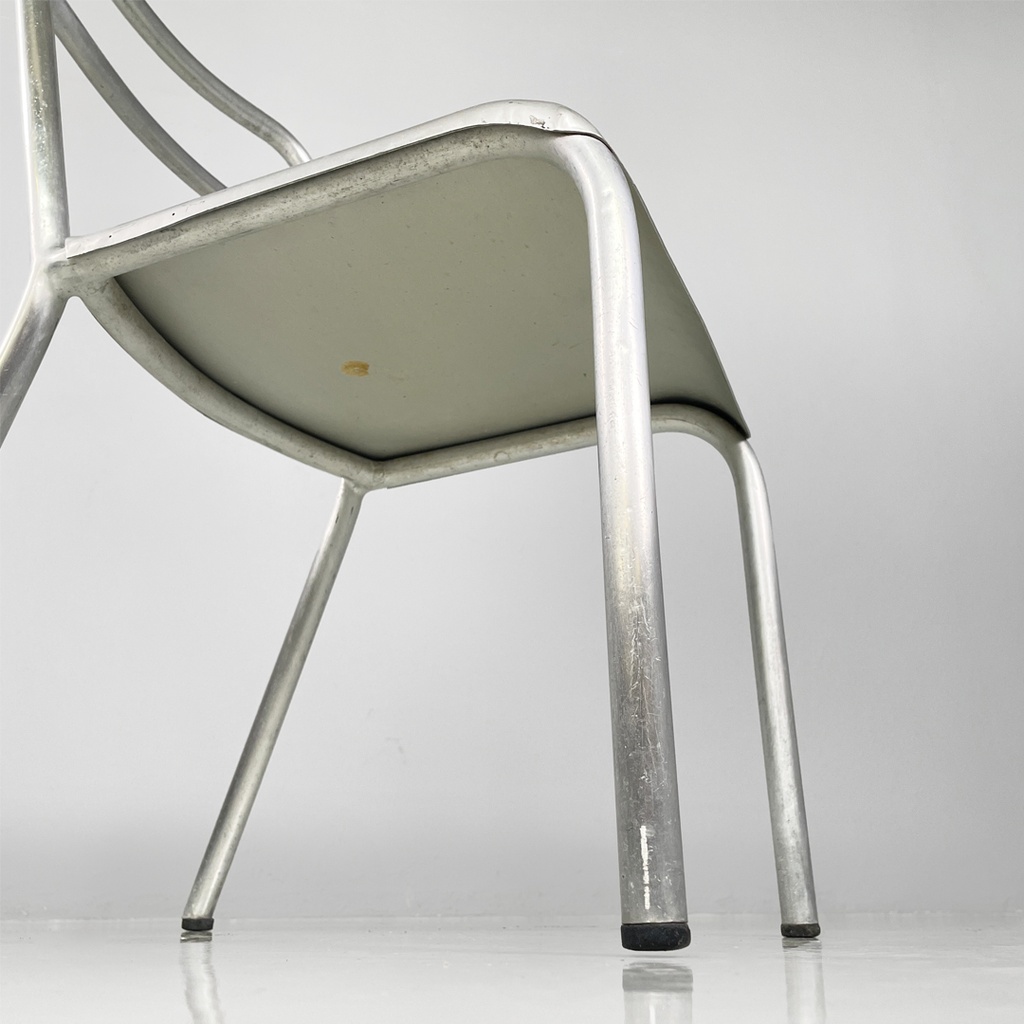 Sedie in alluminio, 1970 ca.