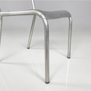 Sedie in alluminio, 1970 ca.