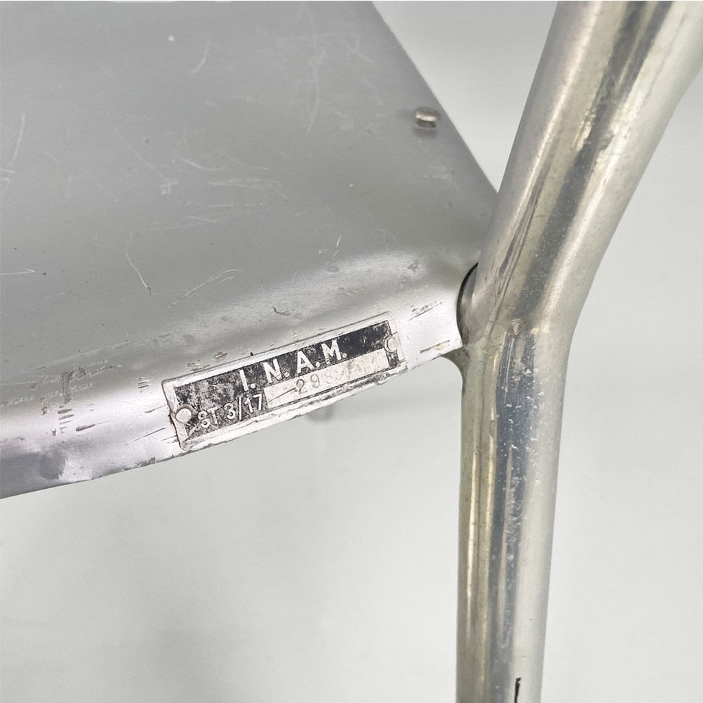 Sedie in alluminio, 1970 ca.