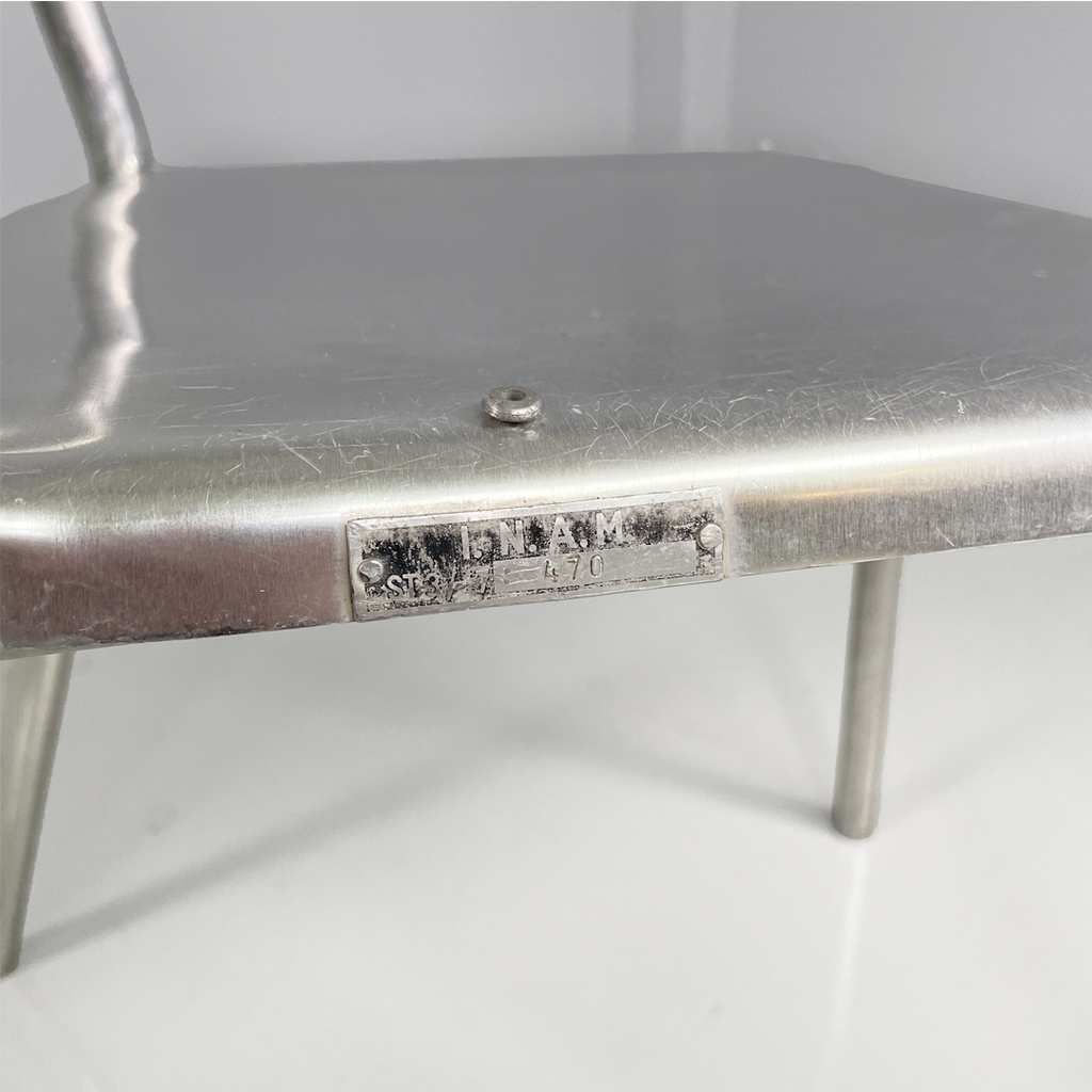 Sedie in alluminio, 1970 ca.