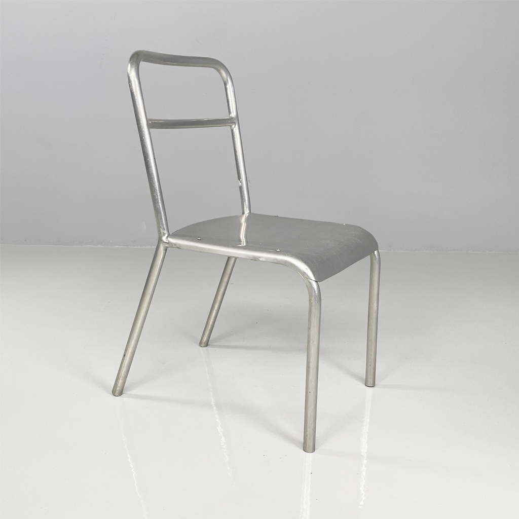 Sedie in alluminio, 1970 ca.