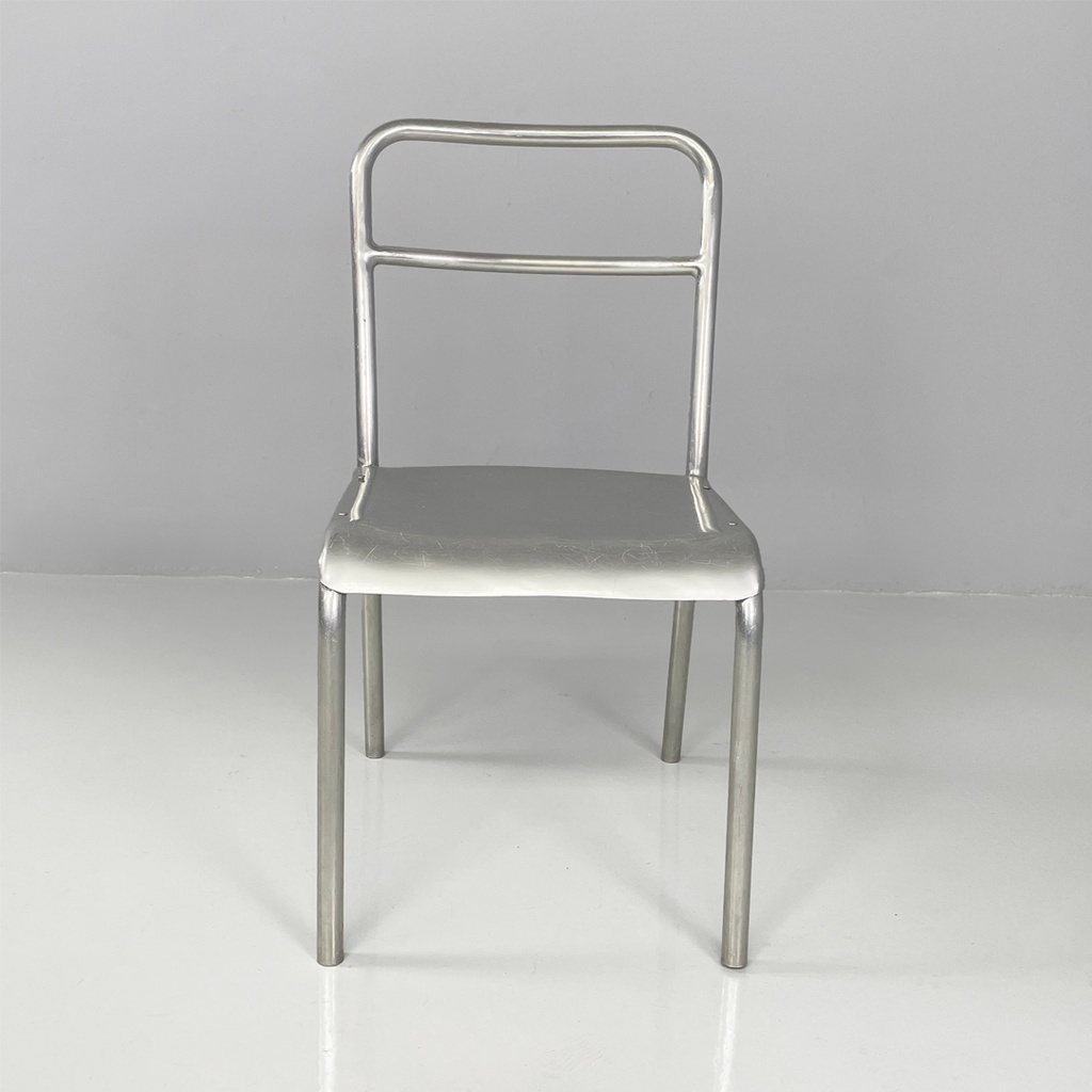 Sedie in alluminio, 1970 ca.