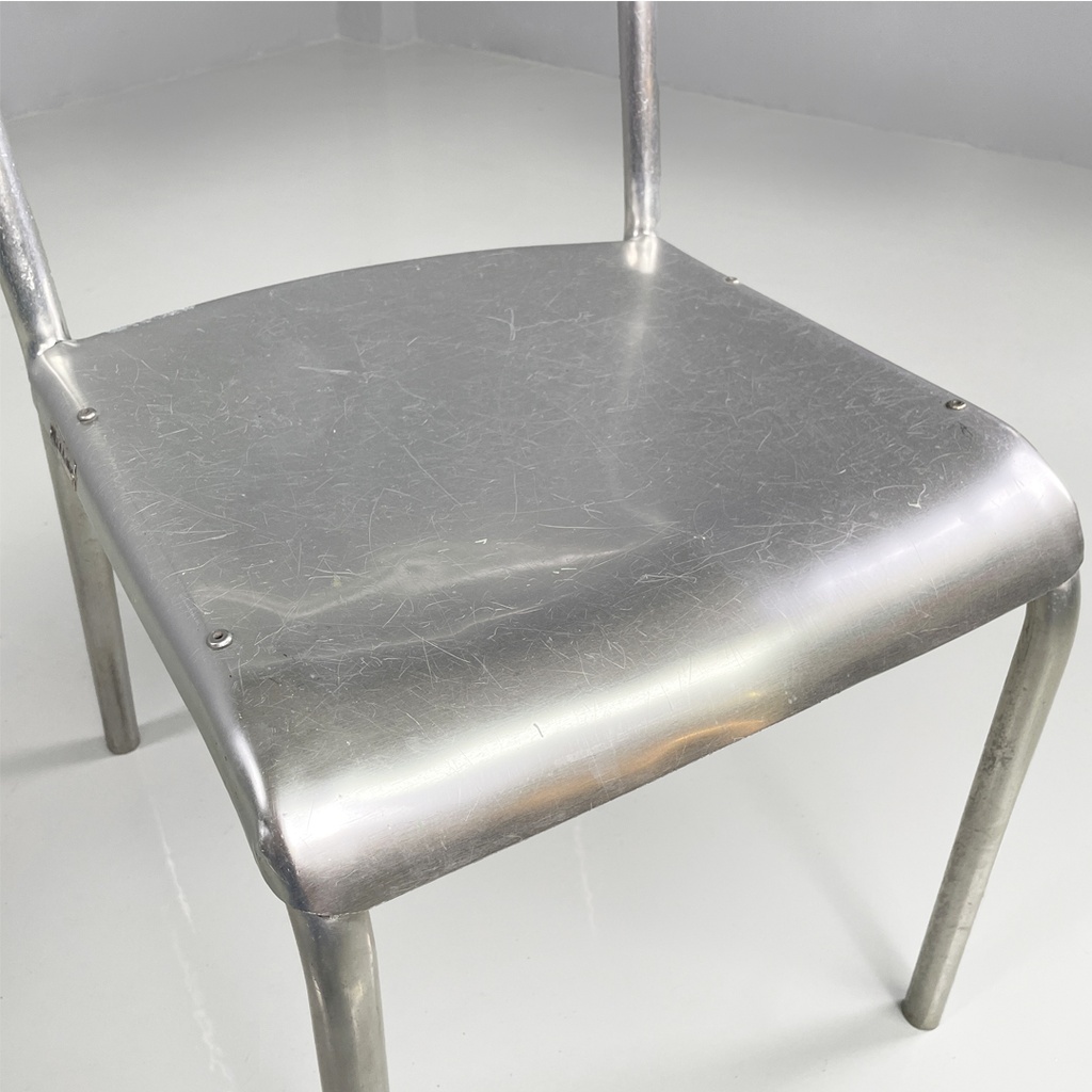 Sedie in alluminio, 1970 ca.