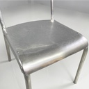 Sedie in alluminio, 1970 ca.