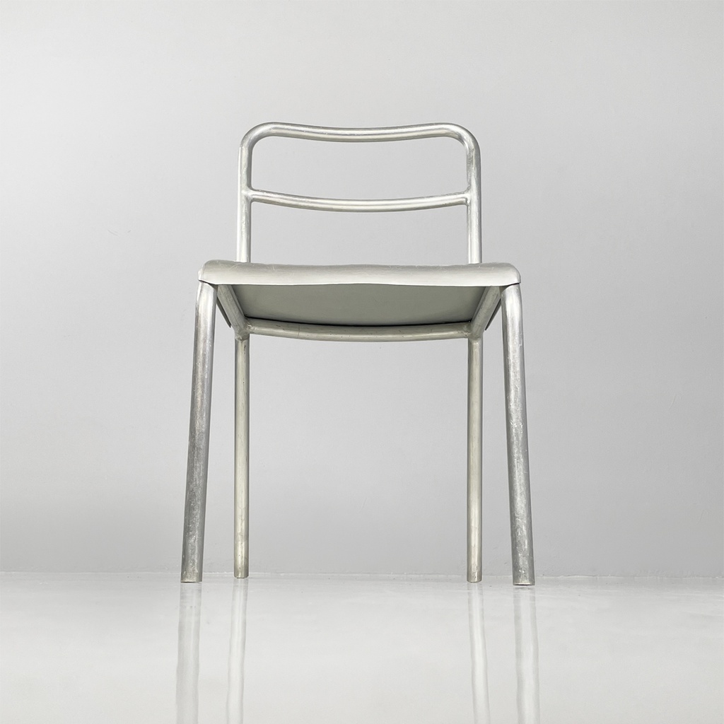 Sedie in alluminio, 1970 ca.