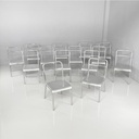 Sedie in alluminio, 1970 ca.