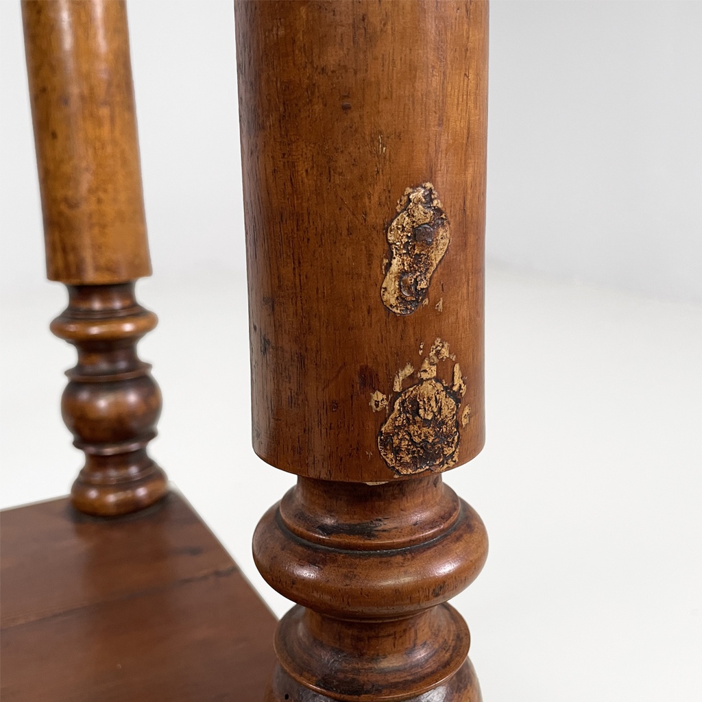 Tavolo da caffè in legno, metà 1800 ca.