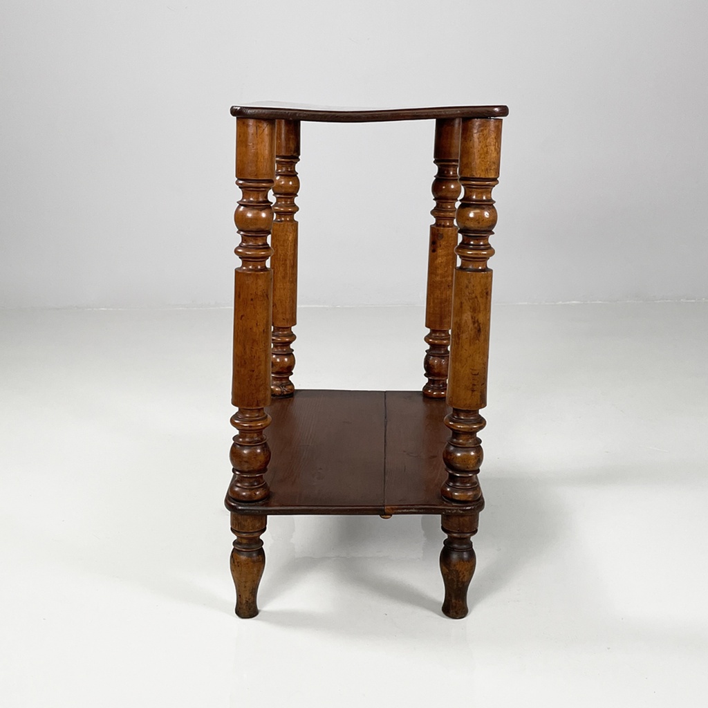 Tavolo da caffè in legno, metà 1800 ca.