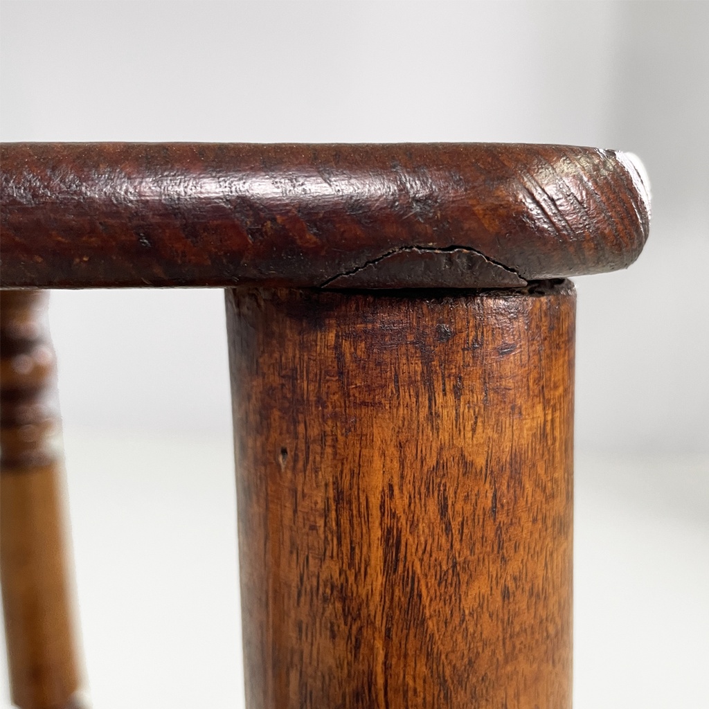 Tavolo da caffè in legno, metà 1800 ca.