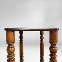 Tavolo da caffè in legno, metà 1800 ca.