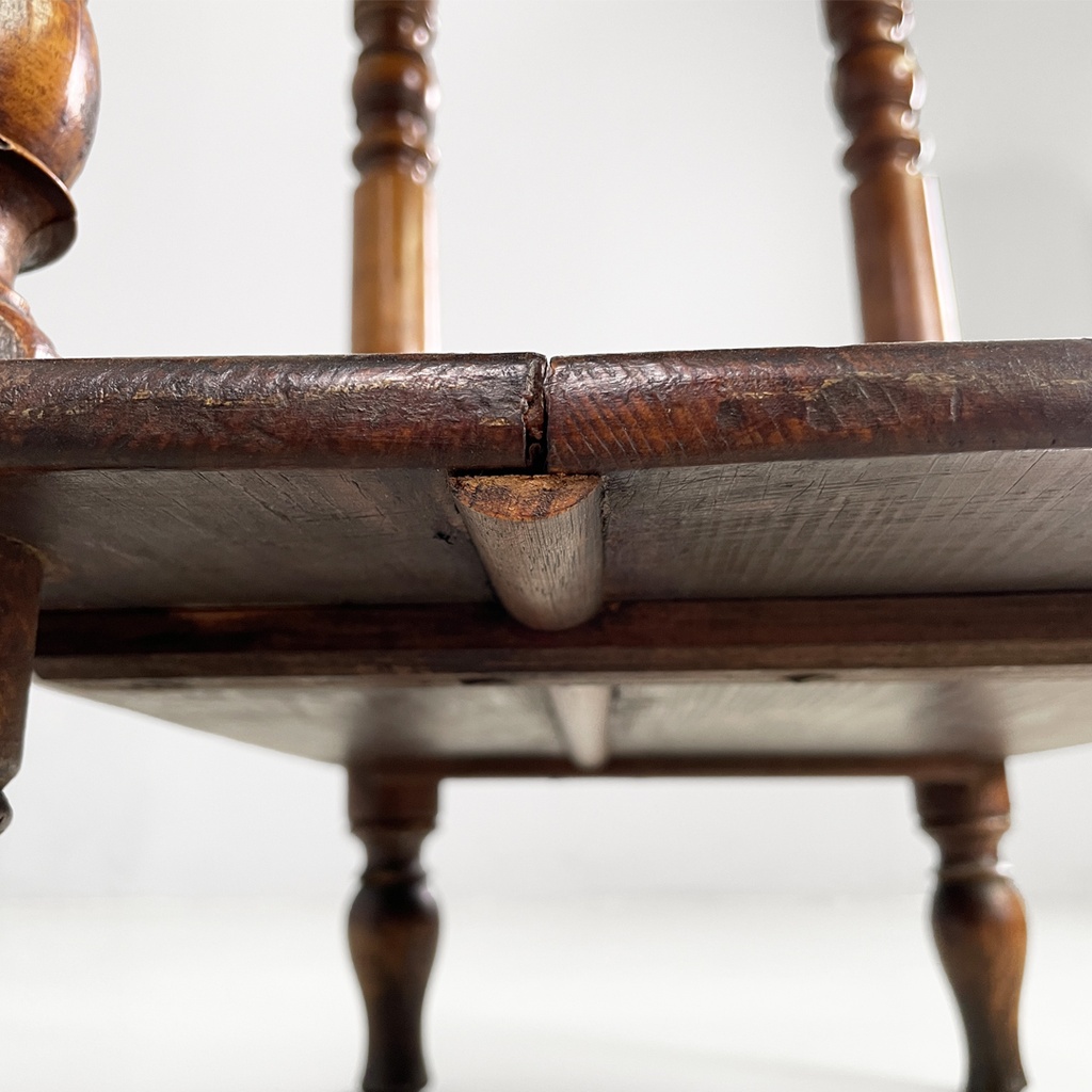 Tavolo da caffè in legno, metà 1800 ca.