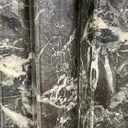 Consolle in marmo verde e bianco, 1980 ca.