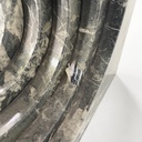 Consolle in marmo verde e bianco, 1980 ca.