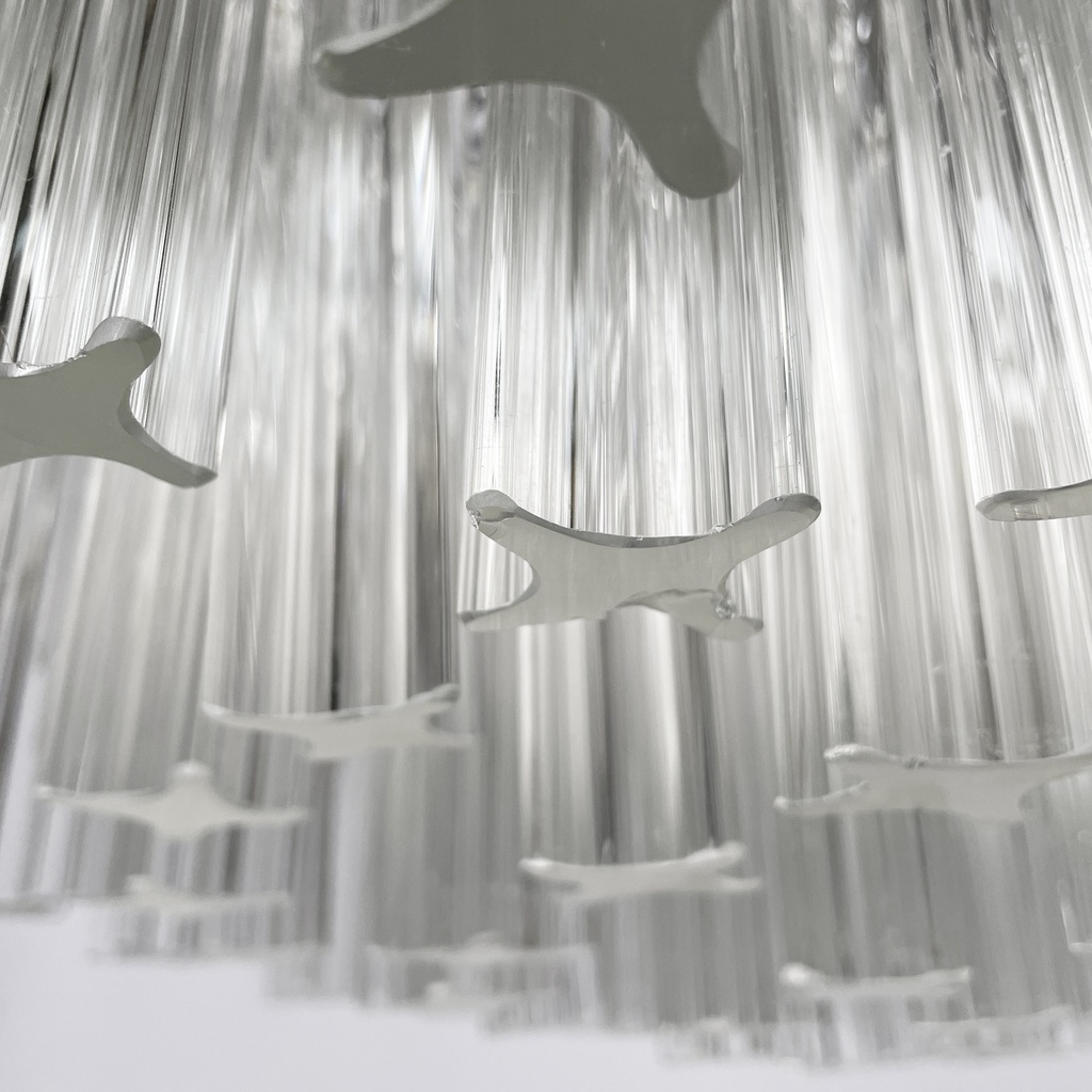 Lampadario di Murano Due, 1970 ca.