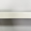 Libreria modulare da parete in acciaio e metallo bianco, 1980 ca.